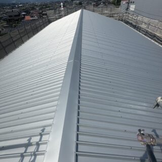 スレート屋根カバー工法　施工の流れをご紹介！